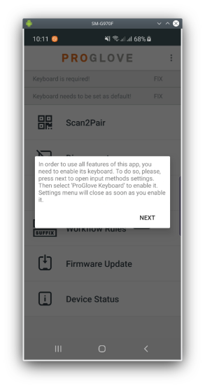 SCREENSHOT OF WIZARD